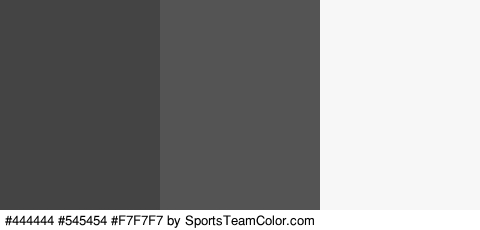 #444444 #545454 #F7F7F7 Colors