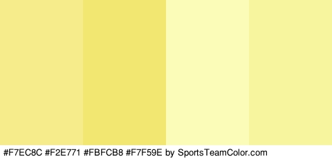 #F7EC8C #F2E771 #FBFCB8 #F7F59E Colors