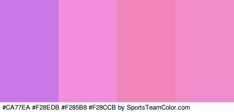 #CA77EA #F28EDB #F285B8 #F28CCB Colors