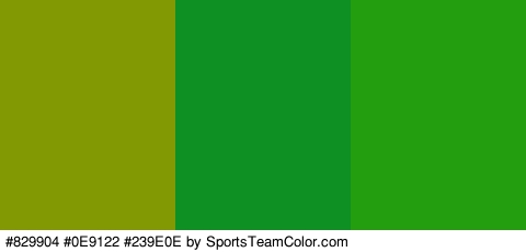 #829904 #0E9122 #239E0E Colors