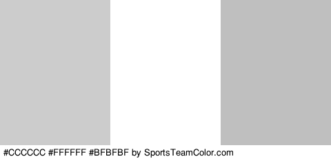 #CCCCCC #FFFFFF #BFBFBF Colors