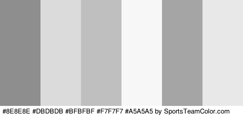 #8E8E8E #DBDBDB #BFBFBF #F7F7F7 #A5A5A5 #E8E8E8 Colors