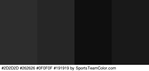 #2D2D2D #262626 #0F0F0F #191919 Colors