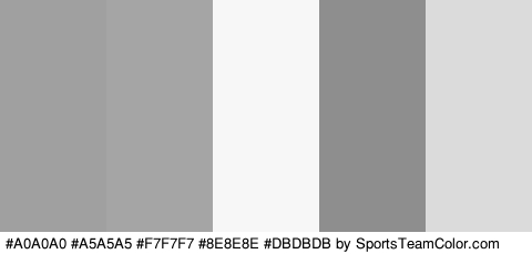 #A0A0A0 #A5A5A5 #F7F7F7 #8E8E8E #DBDBDB Colors