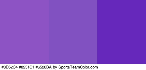 #8D52C4 #8251C1 #6528BA Colors