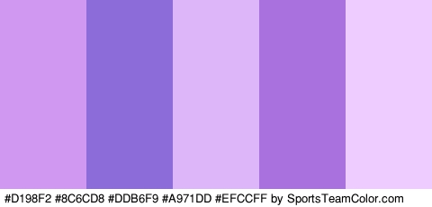 #D198F2 #8C6CD8 #DDB6F9 #A971DD #EFCCFF Colors