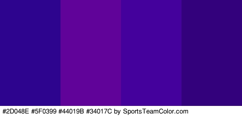 #2D048E #5F0399 #44019B #34017C Colors