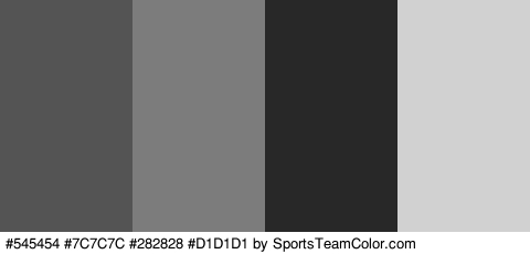 #545454 #7C7C7C #282828 #D1D1D1 Colors