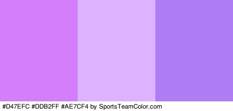 #D47EFC #DDB2FF #AE7CF4 Colors