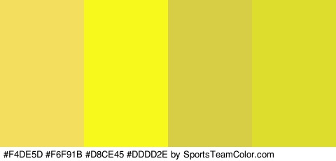 #F4DE5D #F6F91B #D8CE45 #DDDD2E Colors