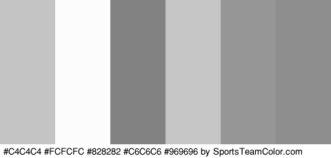 #C4C4C4 #FCFCFC #828282 #C6C6C6 #969696 #8E8E8E Colors