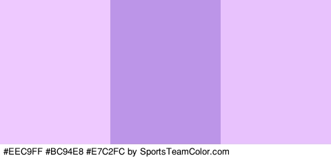 #EEC9FF #BC94E8 #E7C2FC Colors