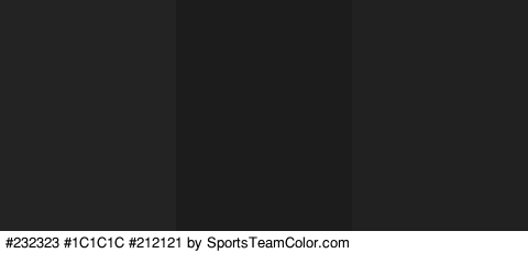 #232323 #1C1C1C #212121 Colors