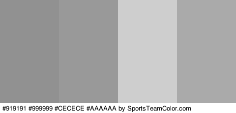 #919191 #999999 #CECECE #AAAAAA Colors