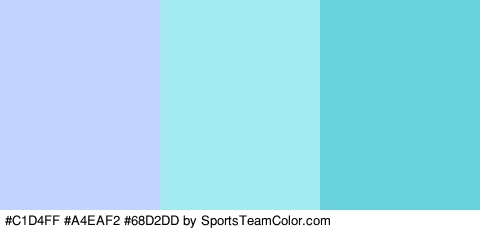 #C1D4FF #A4EAF2 #68D2DD Colors