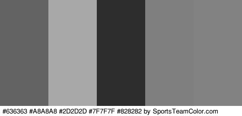 #636363 #A8A8A8 #2D2D2D #7F7F7F #828282 Colors