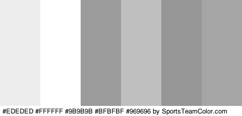 #EDEDED #FFFFFF #9B9B9B #BFBFBF #969696 #A5A5A5 Colors