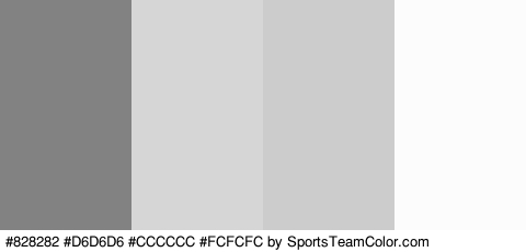 #828282 #D6D6D6 #CCCCCC #FCFCFC Colors