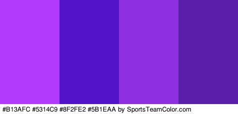 #B13AFC #5314C9 #8F2FE2 #5B1EAA Colors