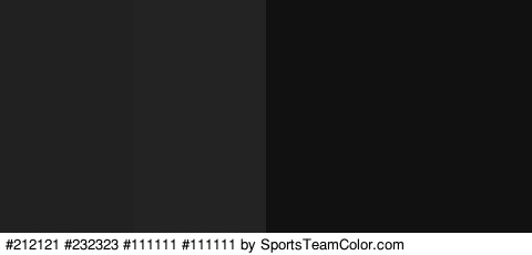 #212121 #232323 #111111 #111111 Colors