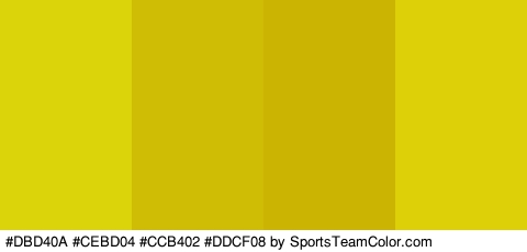 #DBD40A #CEBD04 #CCB402 #DDCF08 Colors