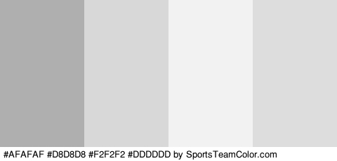 #AFAFAF #D8D8D8 #F2F2F2 #DDDDDD Colors