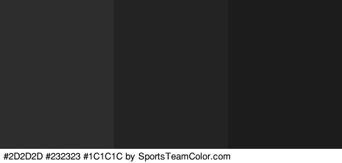 #2D2D2D #232323 #1C1C1C Colors