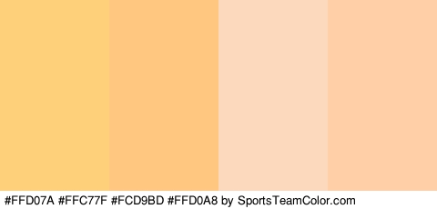 #FFD07A #FFC77F #FCD9BD #FFD0A8 Colors