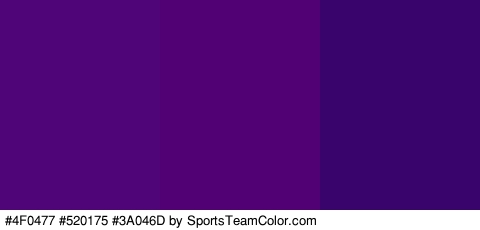 #4F0477 #520175 #3A046D Colors