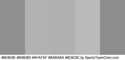 #8E8E8E #B2B2B2 #AFAFAF #BABABA #8C8C8C Colors