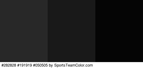 #282828 #191919 #050505 Colors