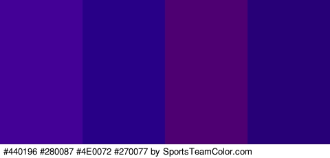 #440196 #280087 #4E0072 #270077 Colors