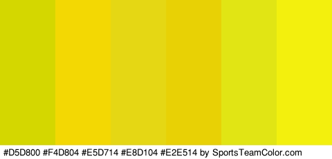 #D5D800 #F4D804 #E5D714 #E8D104 #E2E514 #F4F00E Colors