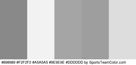 #898989 #F2F2F2 #A5A5A5 #9E9E9E #DDDDDD Colors