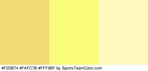 #F2DB74 #FAFC7B #FFF9BF Colors