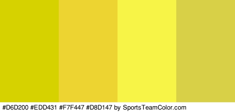 #D6D200 #EDD431 #F7F447 #D8D147 Colors