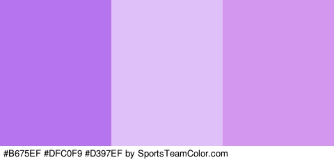 #B675EF #DFC0F9 #D397EF Colors