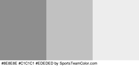 #8E8E8E #C1C1C1 #EDEDED Colors