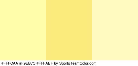 #FFFCAA #F9EB7C #FFFABF Colors