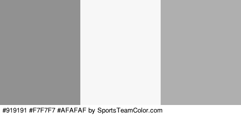 #919191 #F7F7F7 #AFAFAF Colors