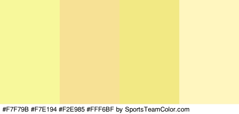 #F7F79B #F7E194 #F2E985 #FFF6BF Colors