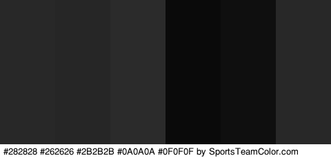 #282828 #262626 #2B2B2B #0A0A0A #0F0F0F #282828 Colors