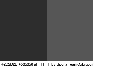 #2D2D2D #565656 #FFFFFF Colors