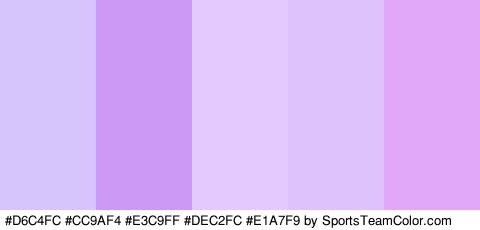 #D6C4FC #CC9AF4 #E3C9FF #DEC2FC #E1A7F9 Colors