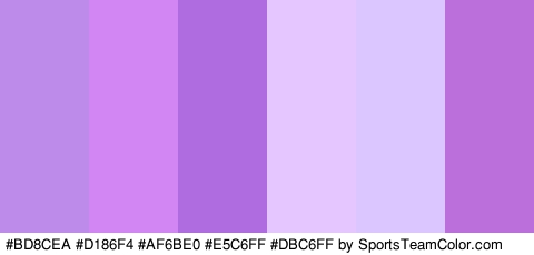 #BD8CEA #D186F4 #AF6BE0 #E5C6FF #DBC6FF #BB6FDB Colors