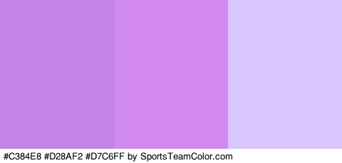 #C384E8 #D28AF2 #D7C6FF Colors