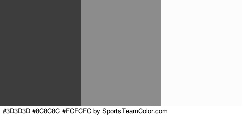 #3D3D3D #8C8C8C #FCFCFC Colors