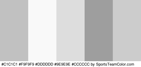 #C1C1C1 #F9F9F9 #DDDDDD #9E9E9E #CCCCCC Colors