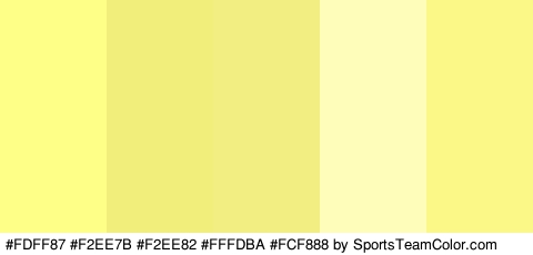 #FDFF87 #F2EE7B #F2EE82 #FFFDBA #FCF888 Colors