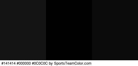 #141414 #000000 #0C0C0C Colors